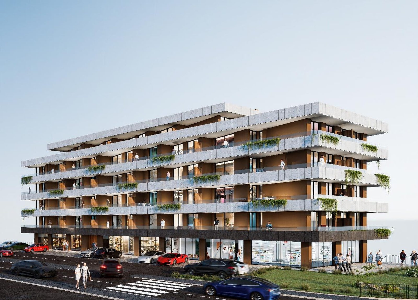 Aura Residence — fachada principal