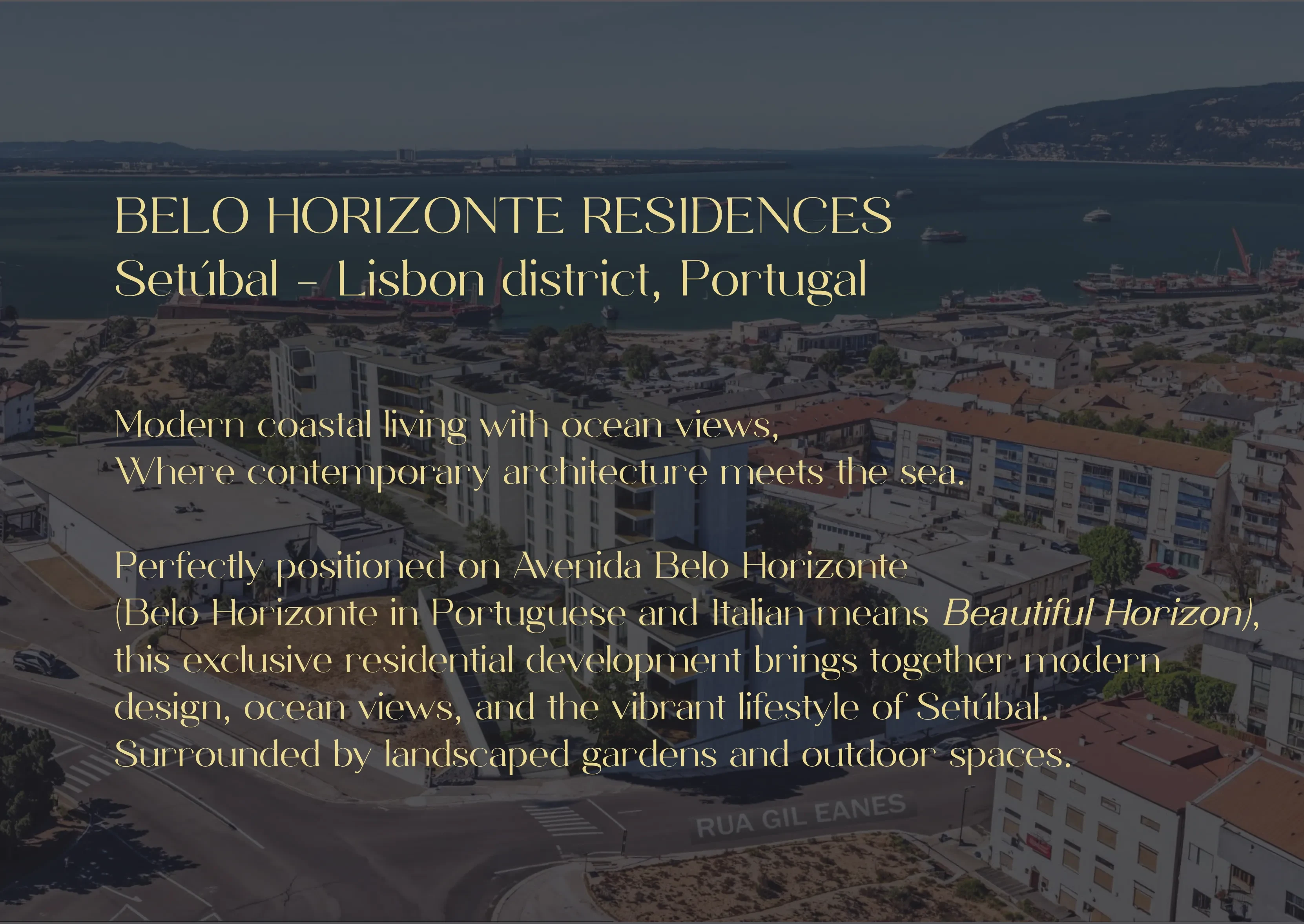 Edifício Belo Horizonte Setúbal - Vista Exterior do Condomínio