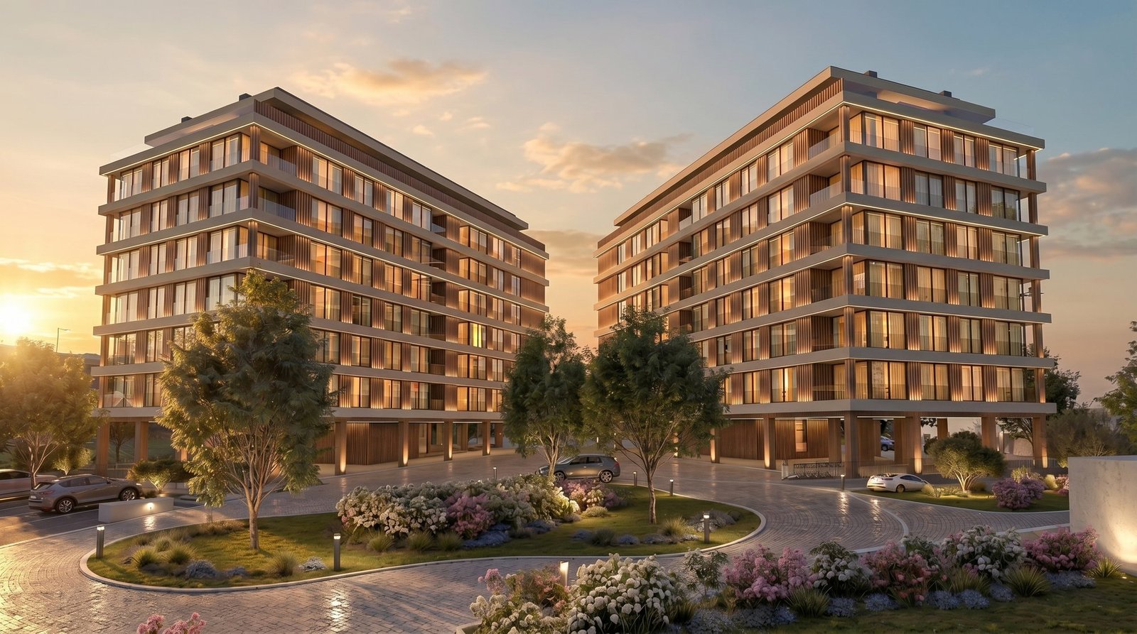 D'Ouro Mar Towers com jardins